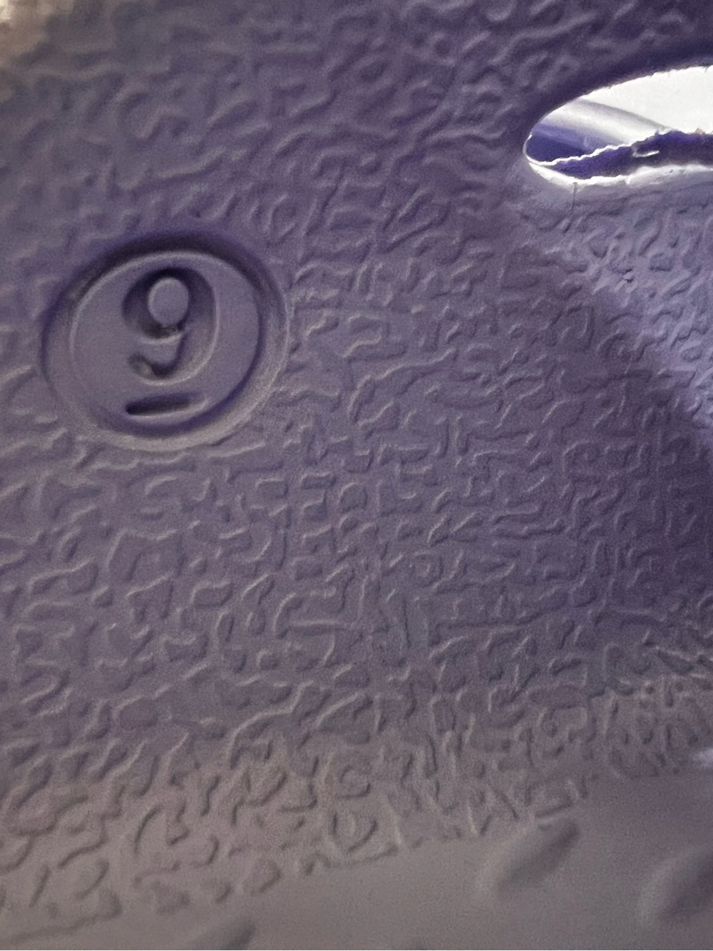 Hunter Purple Tie-Dye EVA Clog Mules - Picture 9 of 9